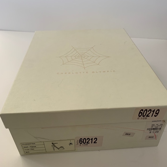 Charlotte Olympia Florentina Nude Mesh High Heels - Picture 8 of 11